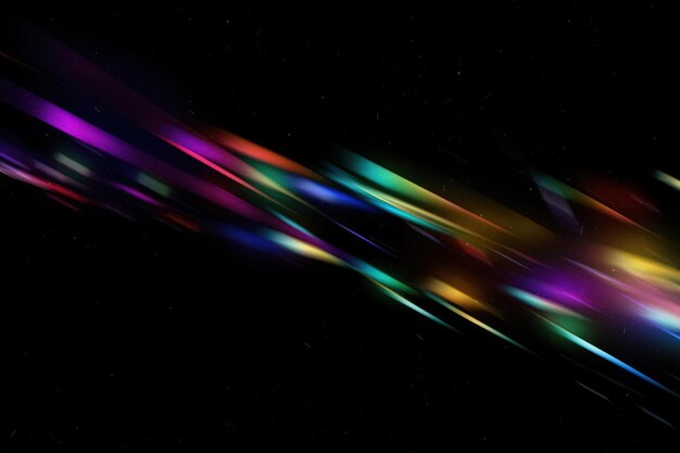 Dusty Kaleidoscopic Light Streams Overlays de alta resolución con patrones de luz caleidoscópicos vibrantes y abstractos para efectos visuales dinámicos y creativos en proyectos de diseño