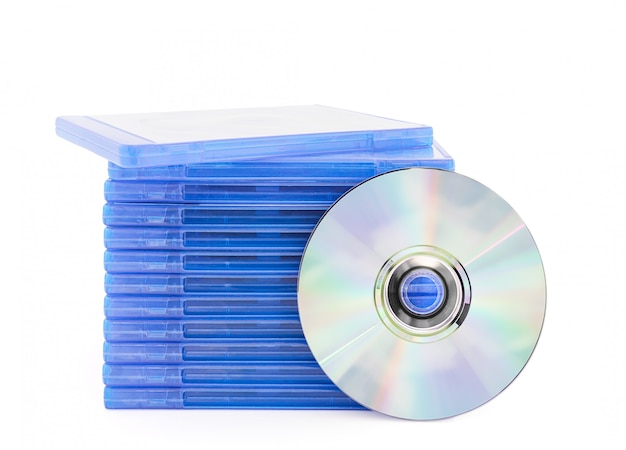 Foto dvd-box mit cd