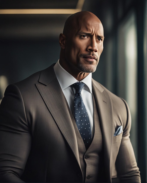 Dwayne Johnson imagen actor estadounidense