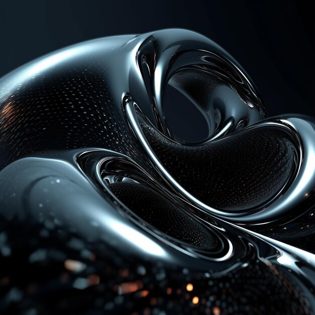 Dynamic Fluidic Elegance Abstract Renderings 3D e Motion Graphics (Gráficos em Movimento)