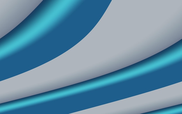 Dynamische blaue Kurve lebendiger Farbverlauf abstrakter Hintergrund