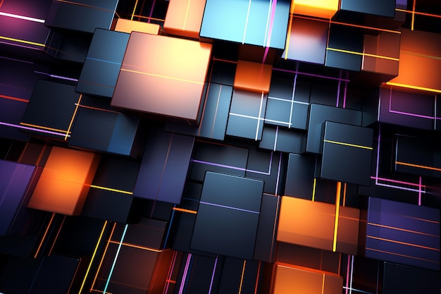 Dynamische Linescape-Hintergründe Hintergrundfusion Rangercore Magic