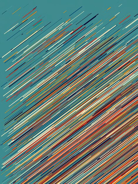 Dynamischer Linienkunst-Hintergrund perfekt für moderne und abstrakte Designprojekte spielerische Farbenkombinationen