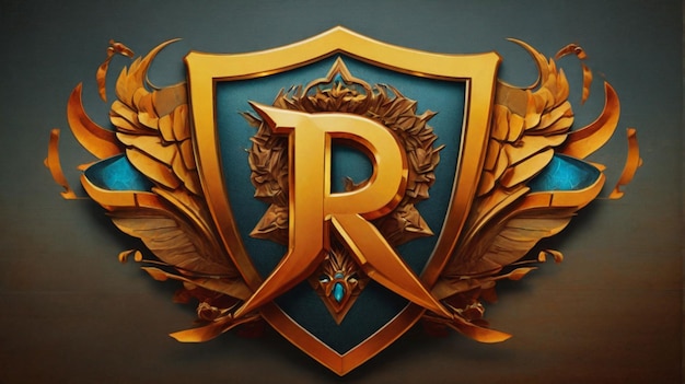 Foto dynamisches r-logo ai