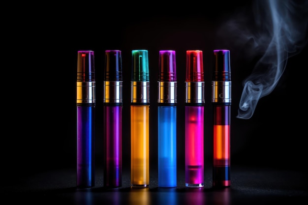 E-cigarro desechable de colores