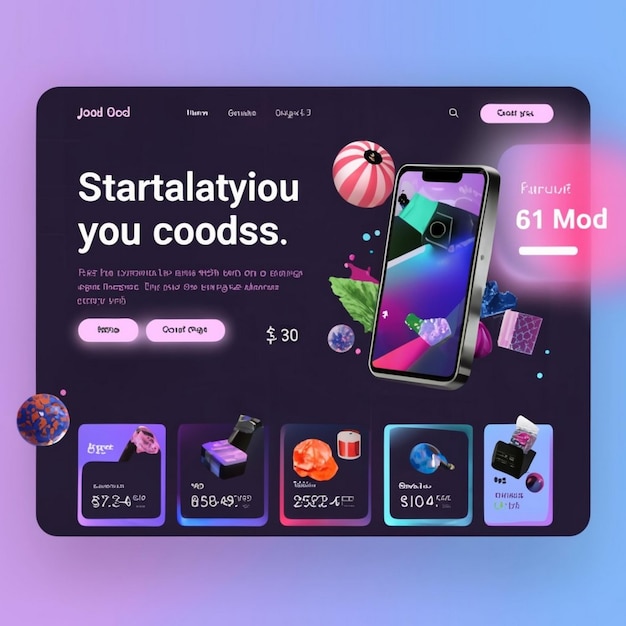 E-Commerce-bereite Vorlage