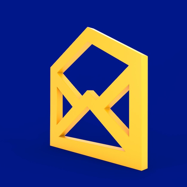 E-Mail-Symbol auf der rechten Seite