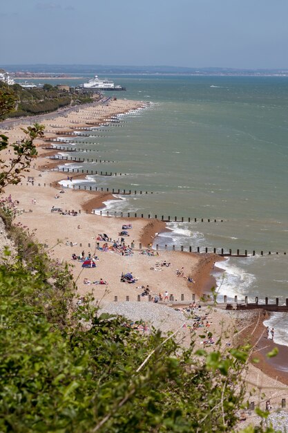 Eastbourne Beach in Sussex