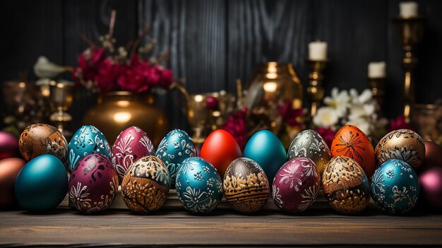 Easter_eggs_rustic_wooden_background_holidays_decorat