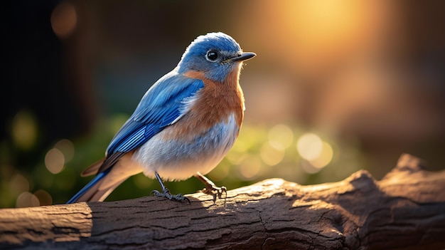 Eastern Bluebird 8K Fotografia Ultra HD