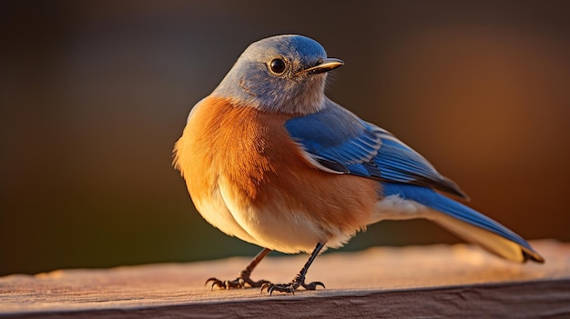 Eastern Bluebird 8K Fotografia Ultra HD