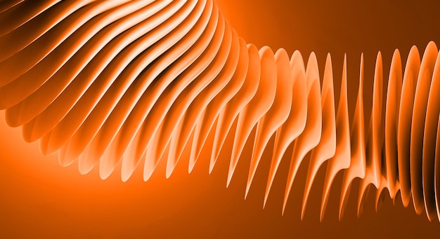 Easy Orange Shiny Glowing Effects Desenho de fundo abstrato