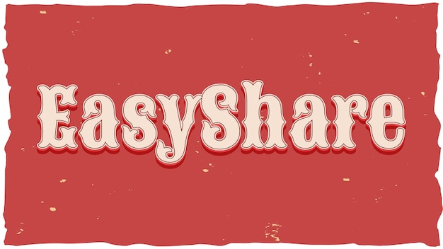 EasyShare Texto antiguo