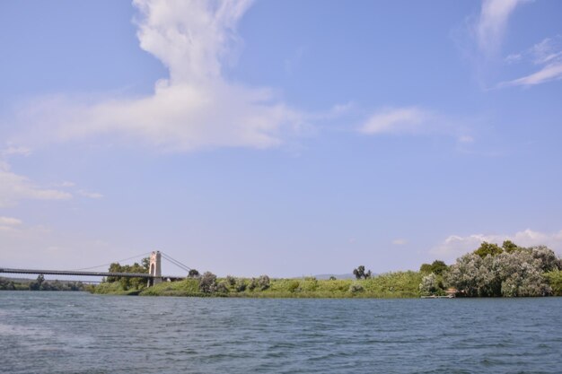 Foto ebro-fluss in spanien