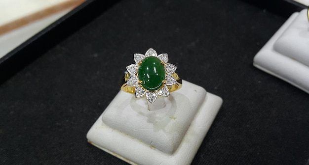 echte Jade Ringjade