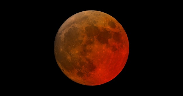 Eclipse total de superluna de sangre