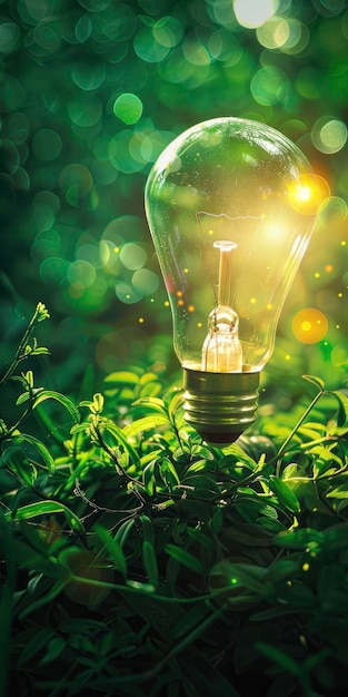Eco-Power-Banner-Konzept mit Copyspace erneuerbarer grüner Energie gesättigten festen Hintergrund