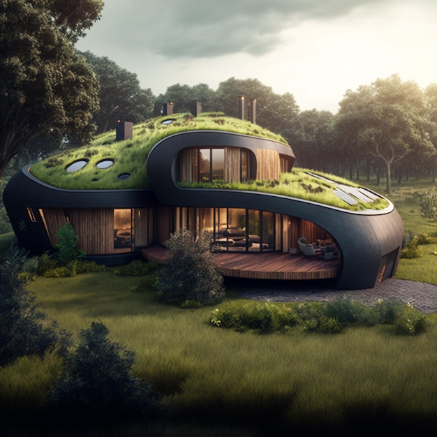 Ecología Futurista Casa Hogar 1