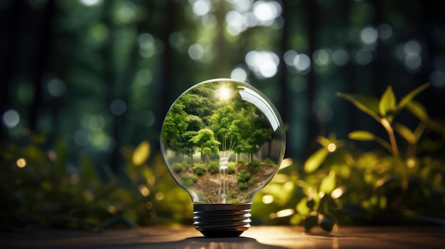 economia de conceito de ciência de tecnologia ecológica para o desenvolvimento de sustentabilidade lente grande angular iluminação realista