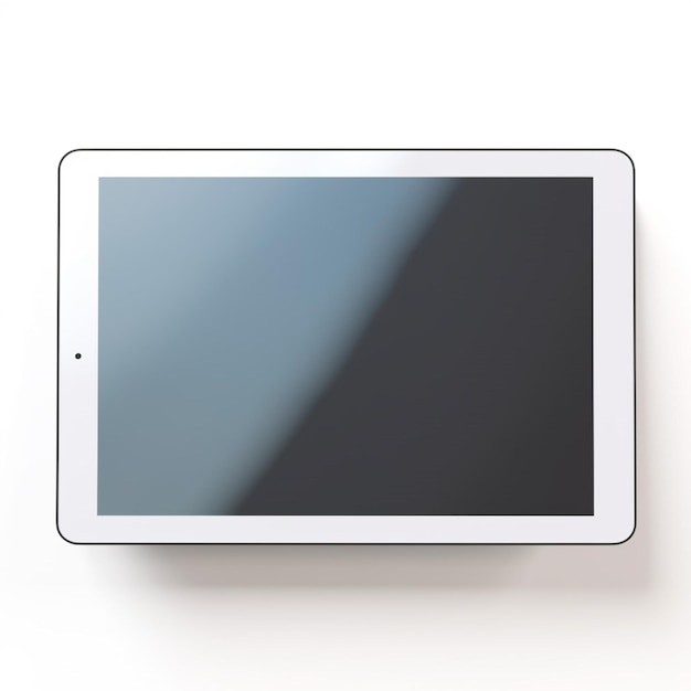Foto ecrã sensível ao toque com fundo branco de alta qualidade
