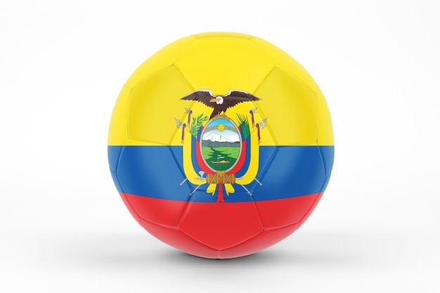 Ecuador-Flaggen-Fußball