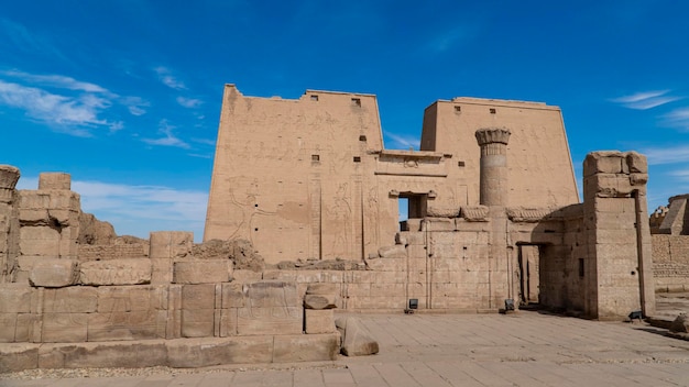 Edfu buchstabierte auch Idfu und in der Antike als Behdet bekannt, ist eine ägyptische Stadt Assuan Ägypten