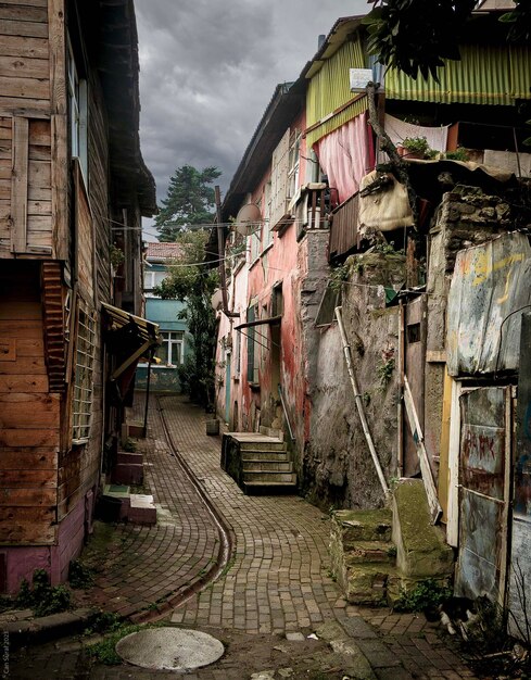 Foto edifício abandonado