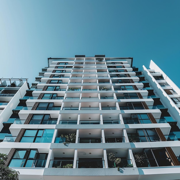 un edificio alto con una gran ventana que dice zambe