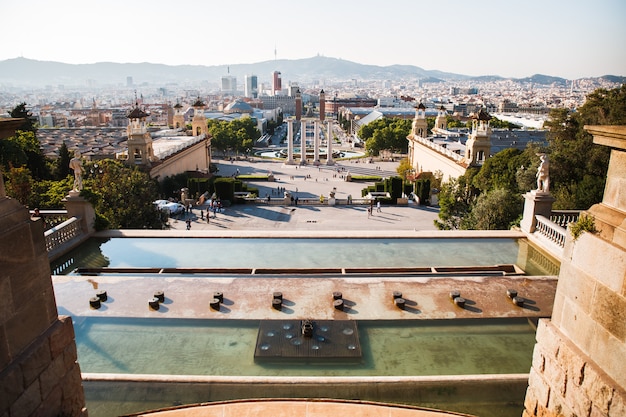 Edifício antigo em Barcelona