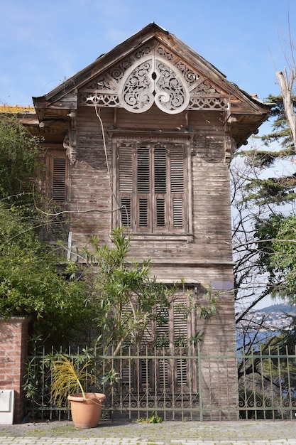 Edifício antigo em Buyuk Ada Istanbul Turkiye