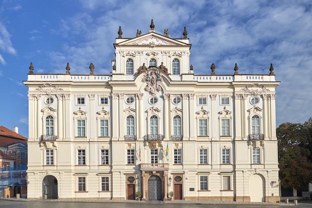 Edificio antiguo en el Palacio Lobkowicz Praga República Checa