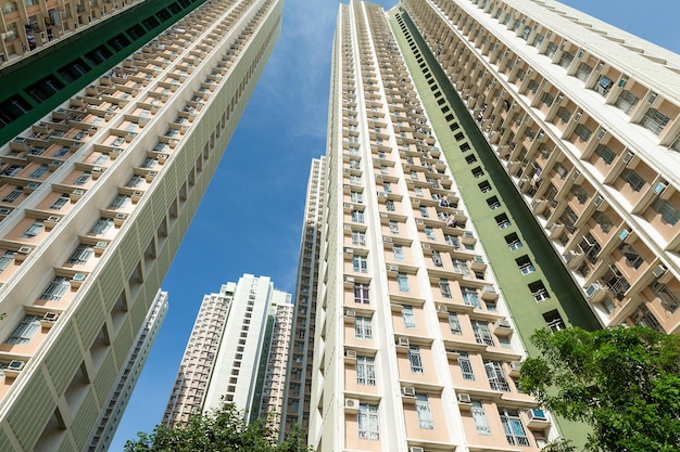 Foto edificio de apartamentos en hong kong