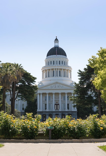 Edificio del capitolio del estado de California en Sacramento