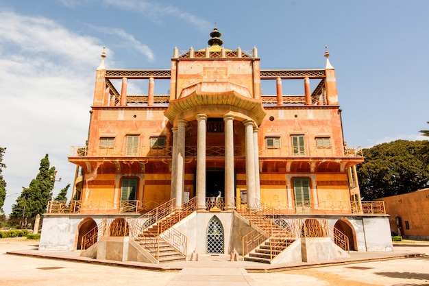 Edificio chino en Palermo, Sicilia, Italia