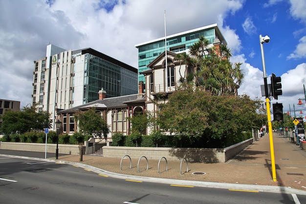 El edificio en Christchurch, en la isla sur de Nueva Zelanda