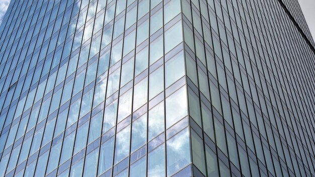 un edificio con un cielo en la ventana