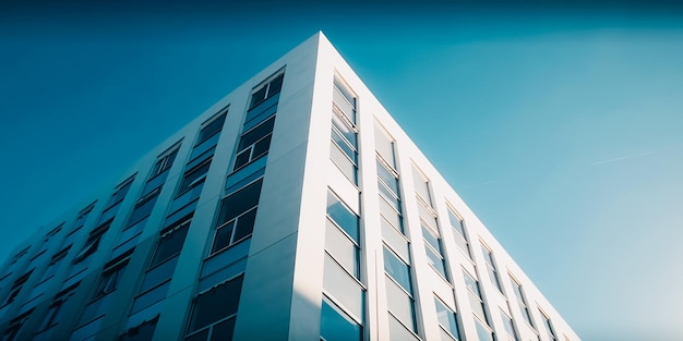 Un edificio en el cielo