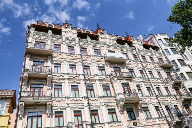 Edificio en la ciudad de Kiev Ucrania