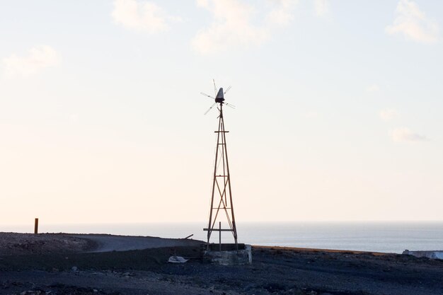 Edificio clásico del molino de viento