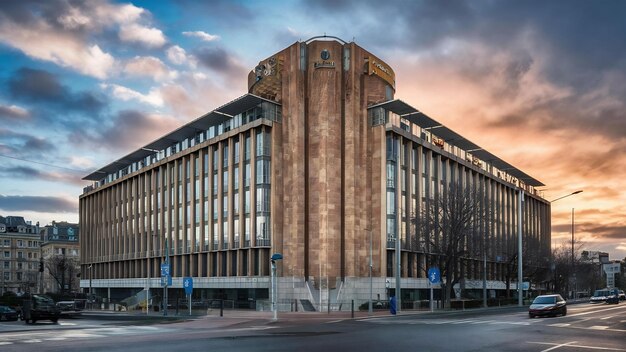 Foto edificio de la comisión europea de berlaymont