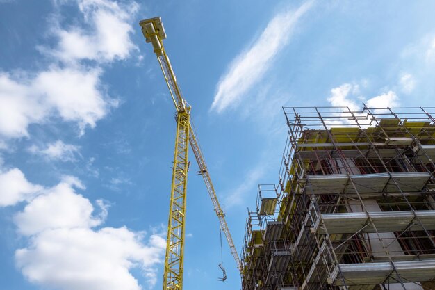 Foto edificio en construcción