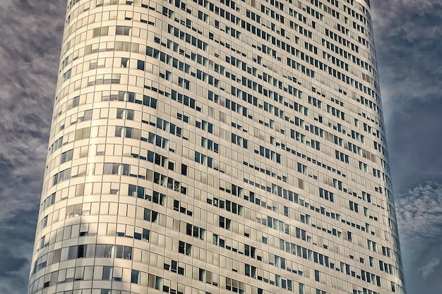 Edifício de arranha-céus de escritório de arquitetura em La Defense France