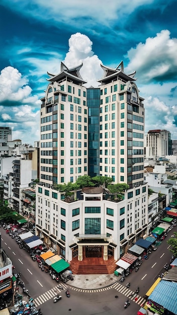 Edifício de hotel em Ho Chi Minh, Vietname