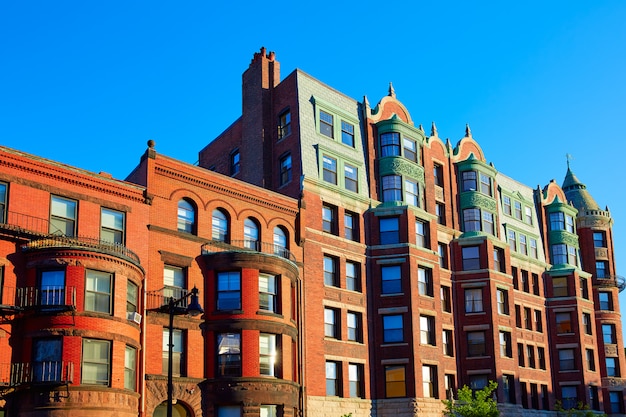 Edifício de tijolo de Boston Massachusetts