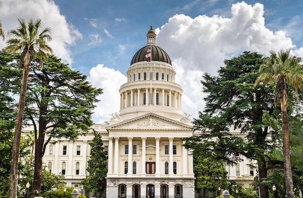 Edifício do Capitólio Estadual da Califórnia em Sacramento, Estados Unidos