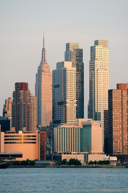 Edificio Empire State de la ciudad de Nueva York en Midtown Manhattan