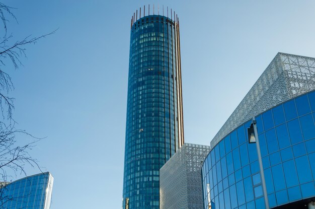 Foto el edificio es el edificio más alto del mundo.