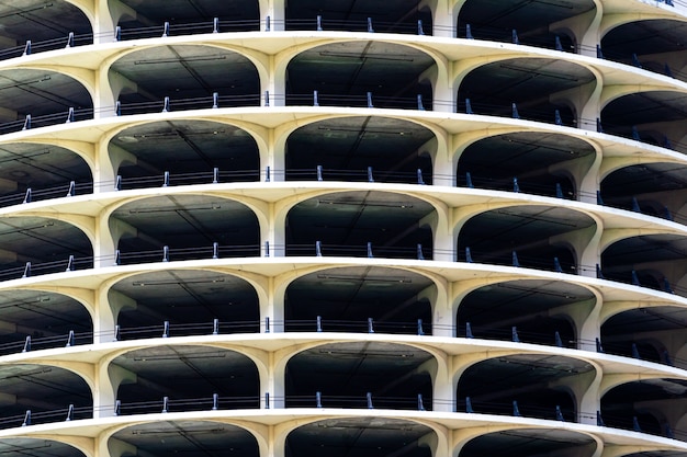 Foto edifício estacionamento