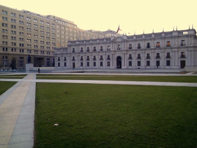 Edifício histórico do Palácio de La Moneda Santiago Chile foto de alta qualidade