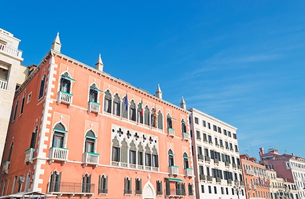 Edifício histórico em Veneza Itália